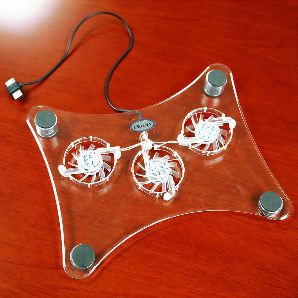 Модный дополнительный usb вентилятор для ноутбука 12 &quotс 3 вентиляторами 1 порт
