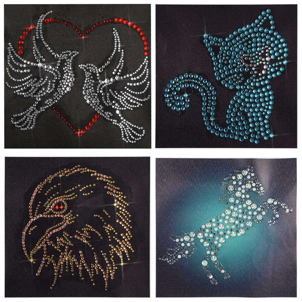 Алмазная 5D картина сделай сам животное птица и лошадь узор мозаика полная