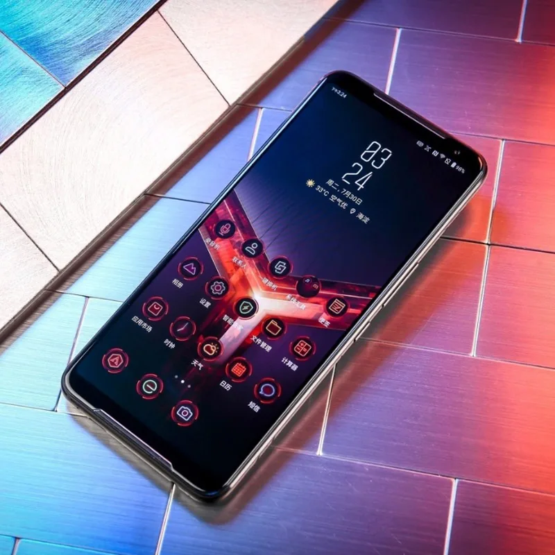Оригинальный телефон Asus ROG Phone 2 II ZS660KL мобильный 8 ГБ 128 Восьмиядерный процессор