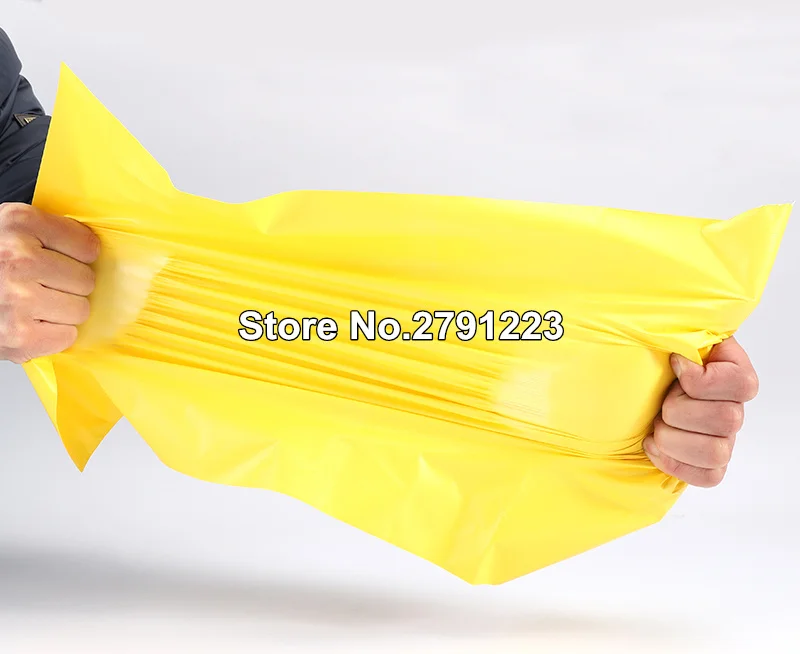 100 шт./лот пластиковые пакеты для хранения самоклеящиеся курьерской