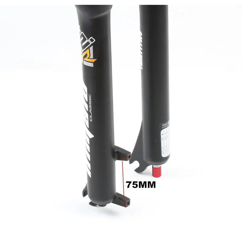 HIMALO MTB Suspension Air Fork Travel 160mm 26 27.5 29er Rebound Adjustment Quick Release QR Tapered Straight Tube High Quality | Спорт и