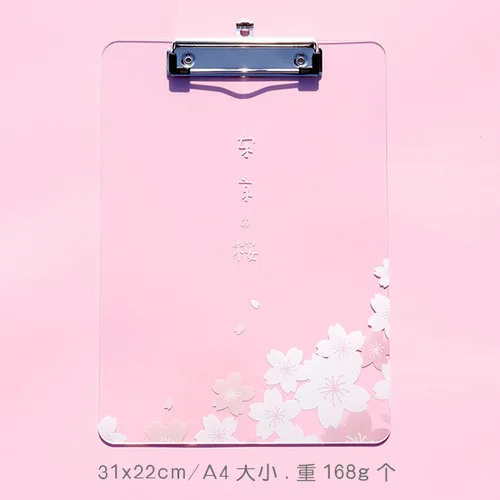 Tokyo cherry blosso1 ROWBOE симпатичные канцелярские принадлежности kawaii папка A4 доска папка офисные принадлежности коврик канцелярская акриловая письменная доска kawaii принадлежности - Цвет: Tokyo cherry blosso1