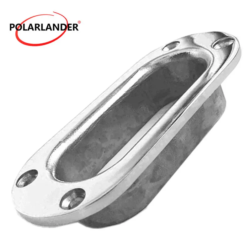 316 морские аксессуары из нержавеющей стали швартовая цепь овальная трубка HAWSE 95x38