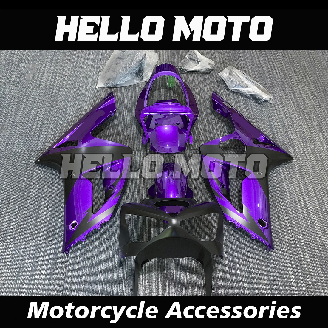 

New ABS Injection Molding Fairings Kits Fit For 636 ZX-6R ZX6R 2003 2004 Bodywork Set Motorcycle Accessories