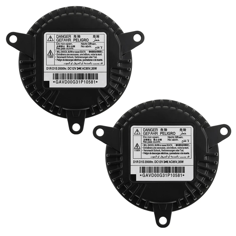

2X New for 10-15 Chevy Camaro Cadillac CTS Dodge Durango Xenon Ballast HID Headlight Control Unit Module 25794777