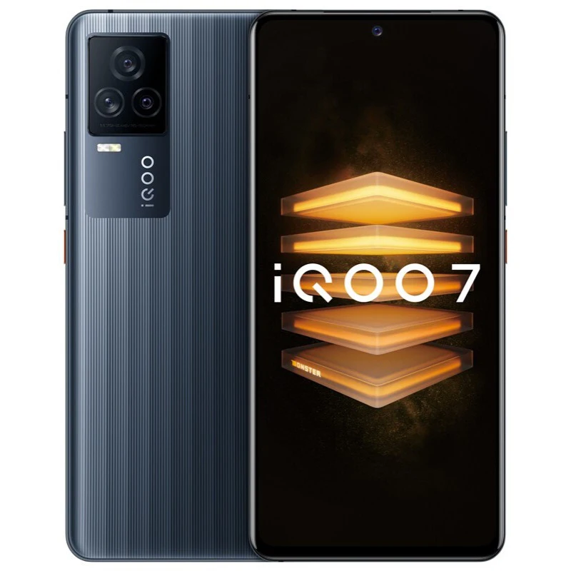 new original vivo iqoo 7 5g mobible phone 6 62 120hz 8g128g snapdragon888 octa core android 11 fast charging 120w smartphone free global shipping