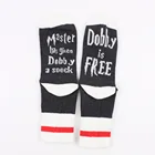 1 пара, носки с надписью Dobby a для женщин