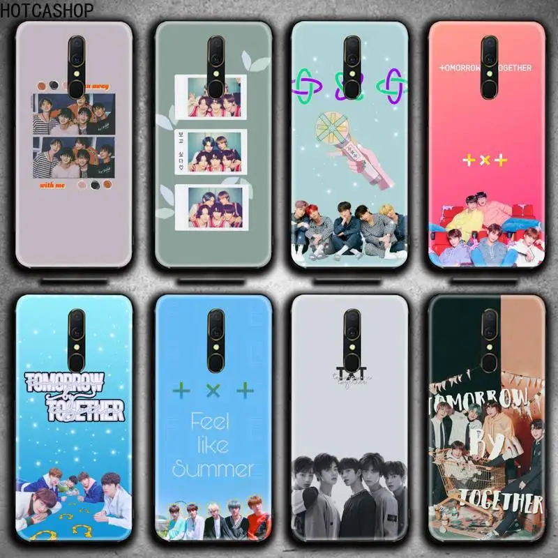 

KPOP TXT Phone Case For Oppo A5 A9 2020 Reno2 z Renoace 3pro A73S A71 F11