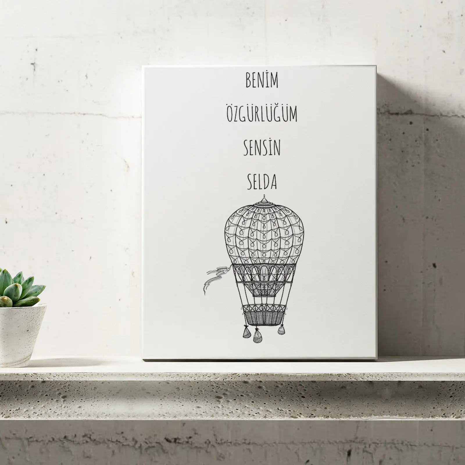 

Personalized Romantic Design Mini Canvas-30