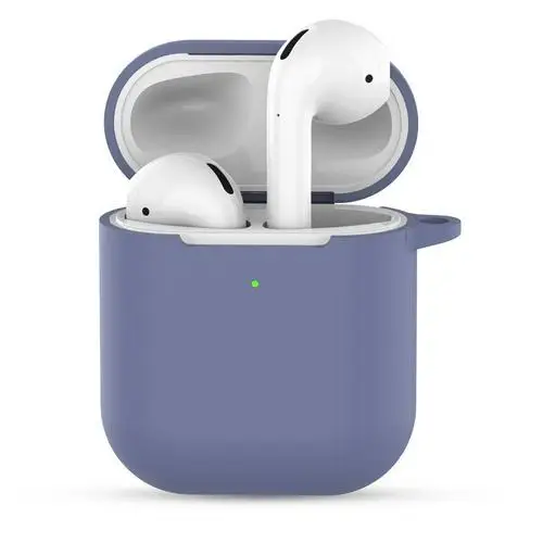 Для Airpods 2 TWS Портативный Силиконовый чехол для беспроводной bluetooth-гарнитуры защитный чехол анти-потеря наушники коробка аксессуары - Цвет: 14