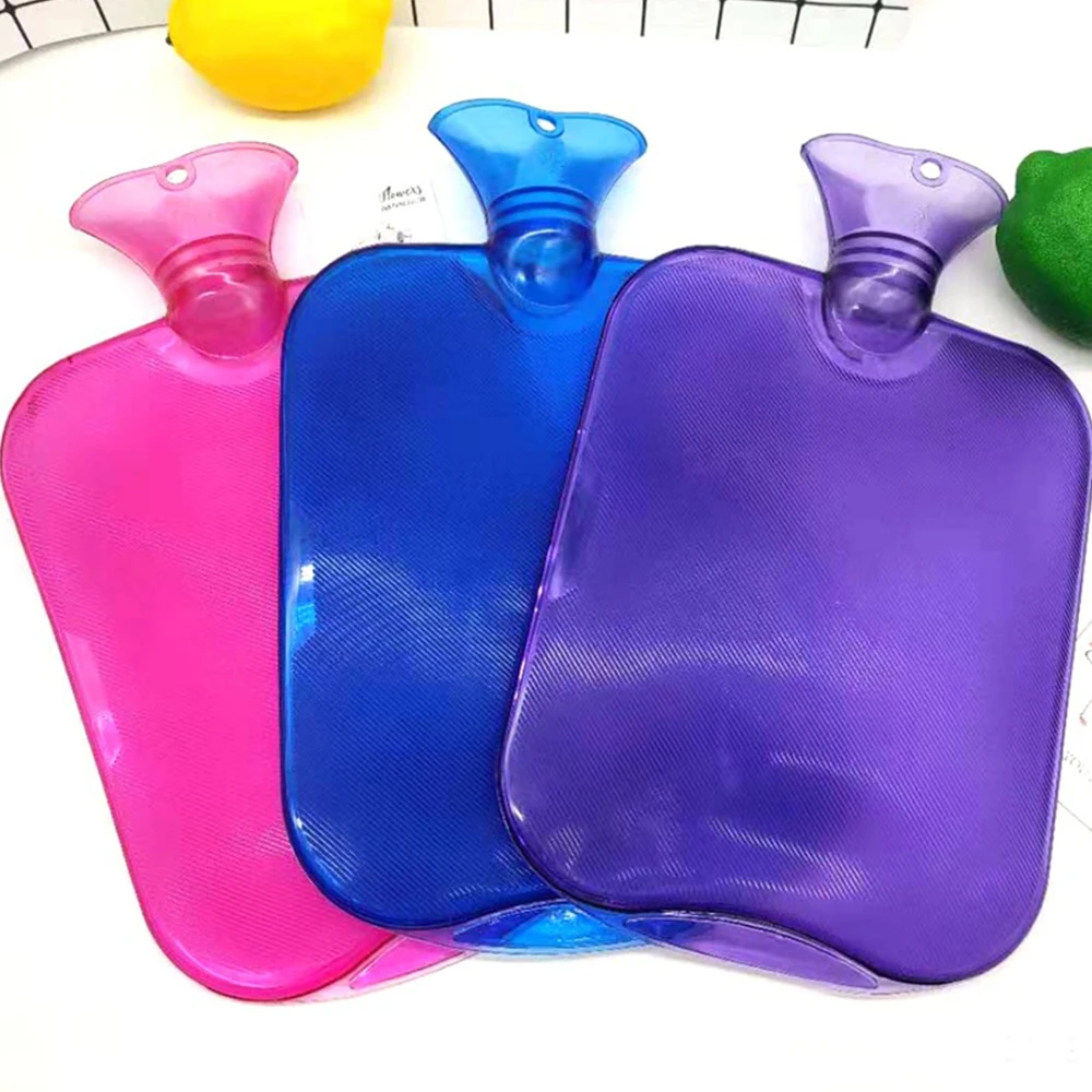 Winter Hot Water Bottle Rubber With Cloth Cover Large Capacity Hand Warmer Portable Pain Relief Bag Long Time Heating | Бытовая техника