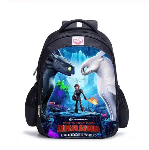 Ортопедический рюкзак Catoon How to Trail Your Dragon 3 детский школьный для мальчиков и