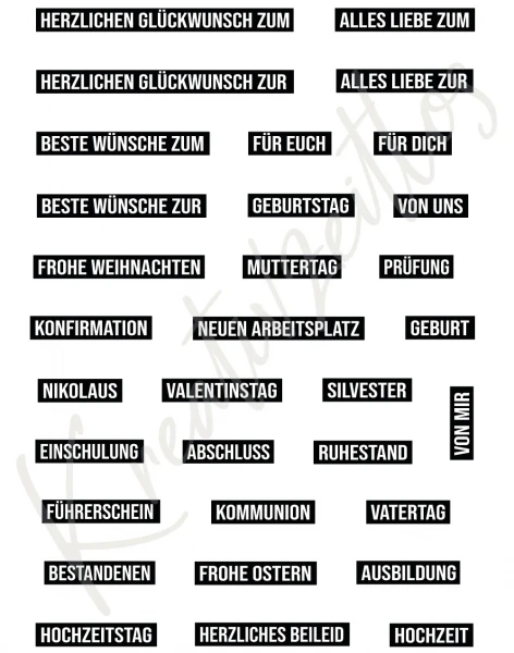 Немецкий штамп прозрачные штампы для скрапбукинга Прозрачная силиконовая