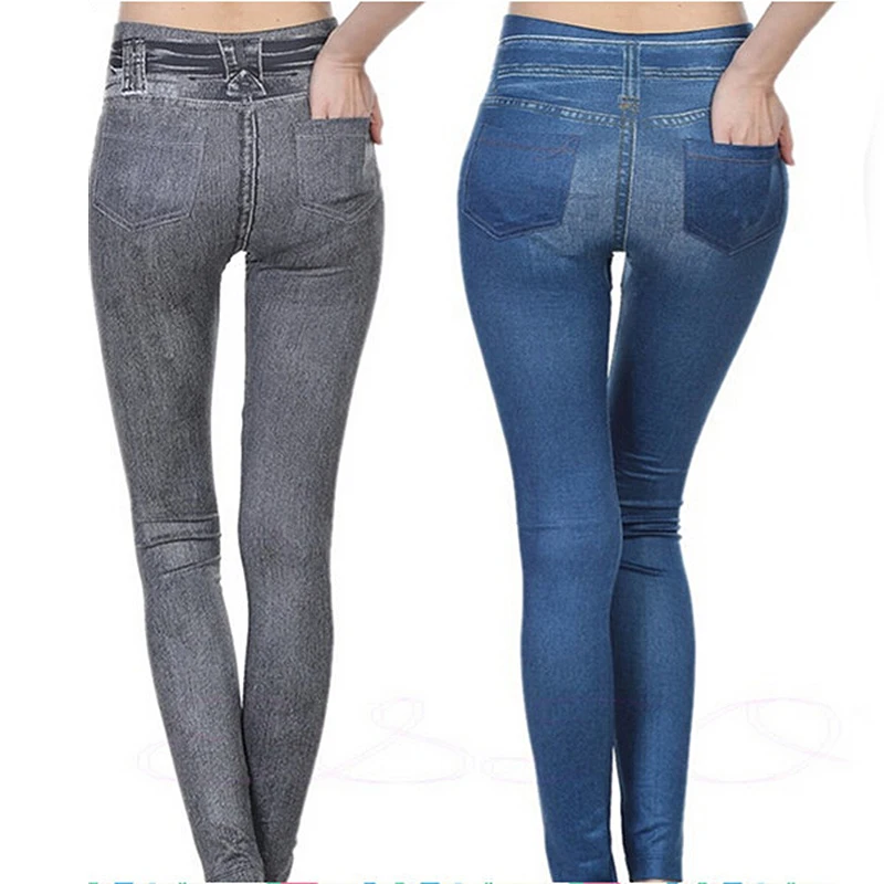 2019 Лидер продаж зимнего сезона плотные леггинсы на подкладке зима Jegging Джинсы для