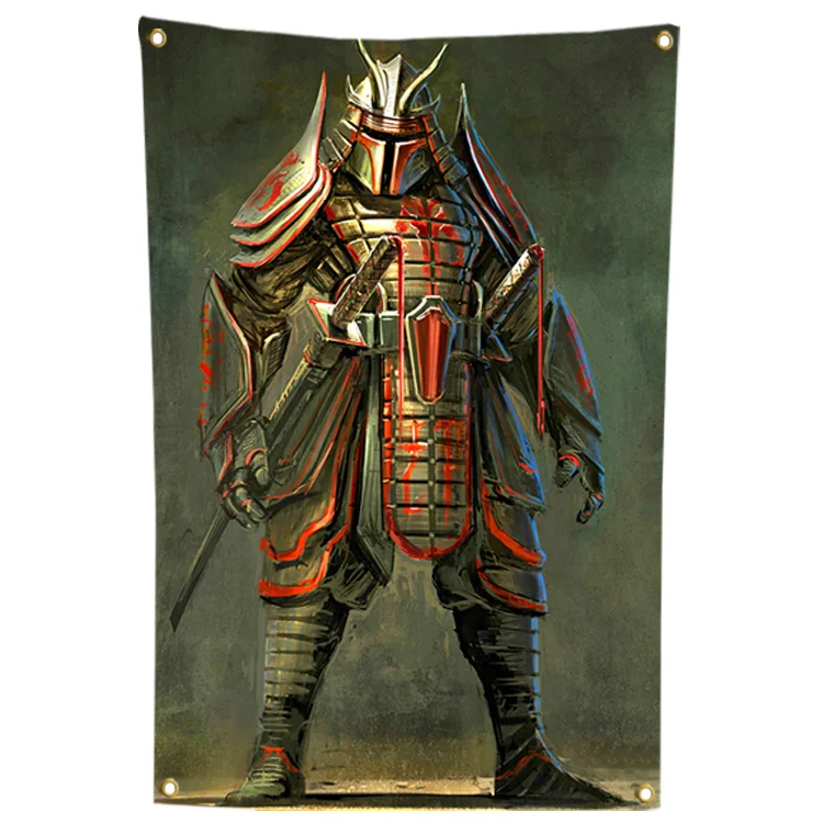 Плакаты и принты с армированным самурайским мечом 60 х90 см | Дом сад