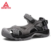 humtto clearance summer mesh quick dry mens hiking upstream shoes outdoor beach sandals men breathable women trekking aqua shoes