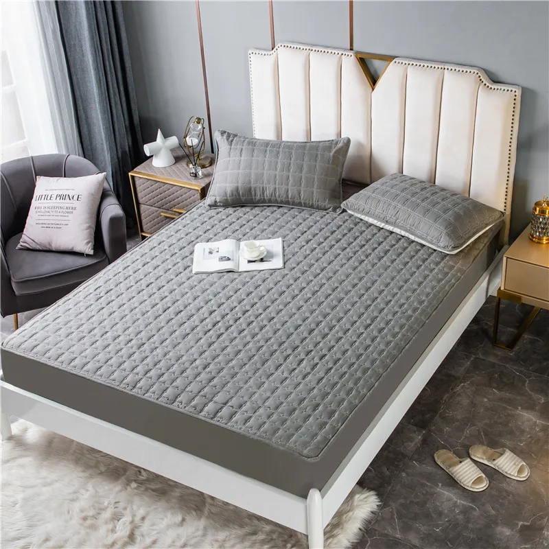 

Waterproof Bed Mattresses Cover Washable Bed Cover Multicolor Thickened Waterproof Mattress Protector Flat Mattress Cover