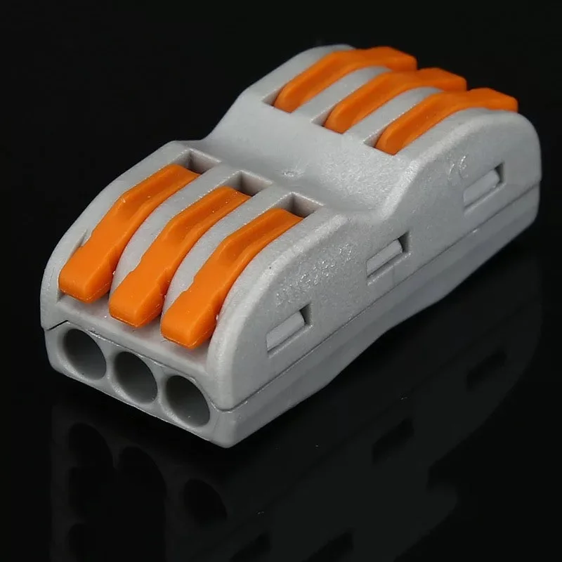 Быстрый провод с клеммой сечением разъем два в три из Spl 2p 3p плагин электрический