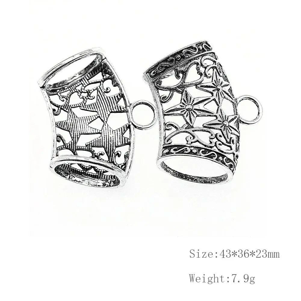 

Malzahar 5 Pieces Hollow Star Scarf Buckle Jewelry Findings Components Fashion Jewelry Accessories