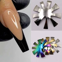 making nail acrylic french plate clipper plate module nail manicure art