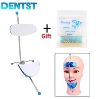 dental orthodontic adjustable single pole head cap front traction underbite correction headgear face mask dentist equipment