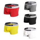 Трусы aussieпреимущества нижнее белье новые мужские боксеры хлопковые удобные эластичные боксеры двойная сумка боксеры мужские сексуальные леггинсы