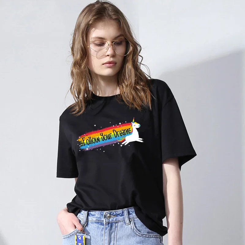 Prajna Радужный Единорог теплопередача Печатный утюжок для одежды мультфильм