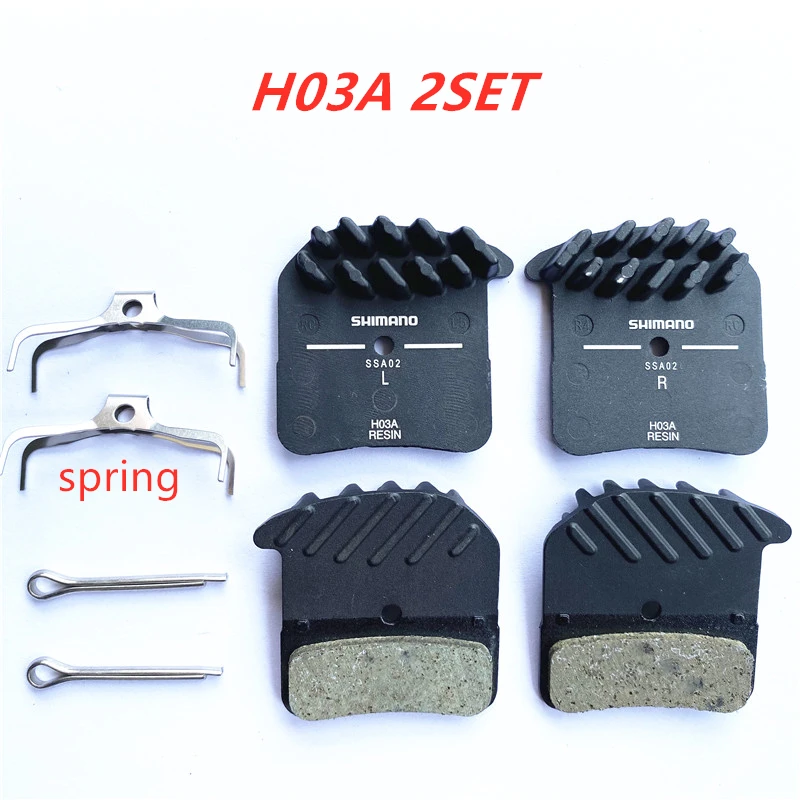 H03A Pastiglie Freno DEORE XT SAINT ZEE H01A H03C Aletta Di Raffreddamento дель ghiacio Tech Pad Mountain M8020 M82|Велосипедный
