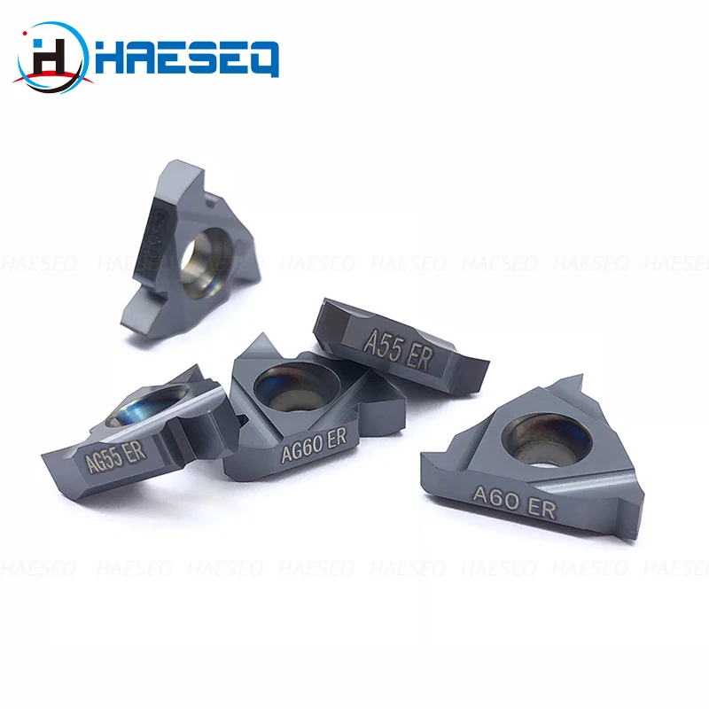 

CNC Lathe Threading Tool Threaded Cutter 16ER IR 1.0/1.25/1.5/2.0/3.0/AG55/AG60/11W/14W/A55/A60 Threaded Inserts