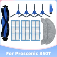 replacement parts for main side brush hepa filter mop proscenic 850t 850p goovi 1600pa coredy r550 vacuum cleaner accessories