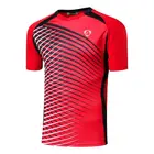 Футболка Jeansian LSL230 Red2 Мужская, Спортивная рубашка с коротким рукавом, для бега, фитнеса, тренировок