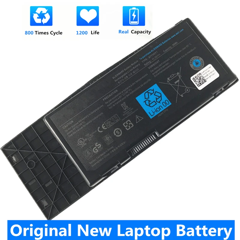 CSMHY новые оригинальные BTYVOY1 Аккумулятор для ноутбука Dell Alienware M17X R3 R4 05WP5W CN 07XC9N 318 0397