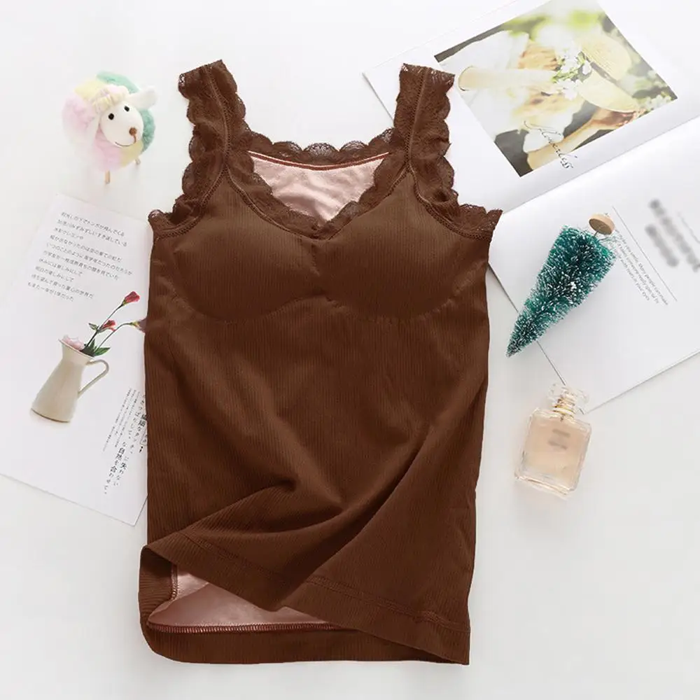 Женская теплая рубашка без рукавов эластичный бархатный жилет теплый топ с