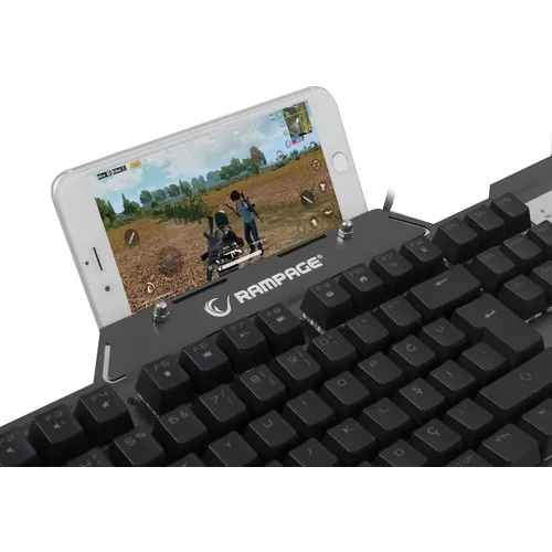 Rampage KB-R89 Eagle USB Blue Swi̇tch Gami̇ng Mekani̇k Keyboard