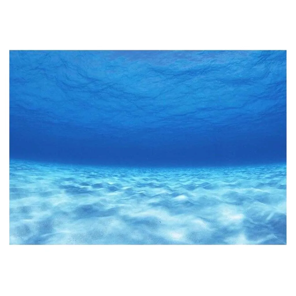 

PVC 3D Adhesive Poster Seawater Image for Fish Tank Backdrop Background