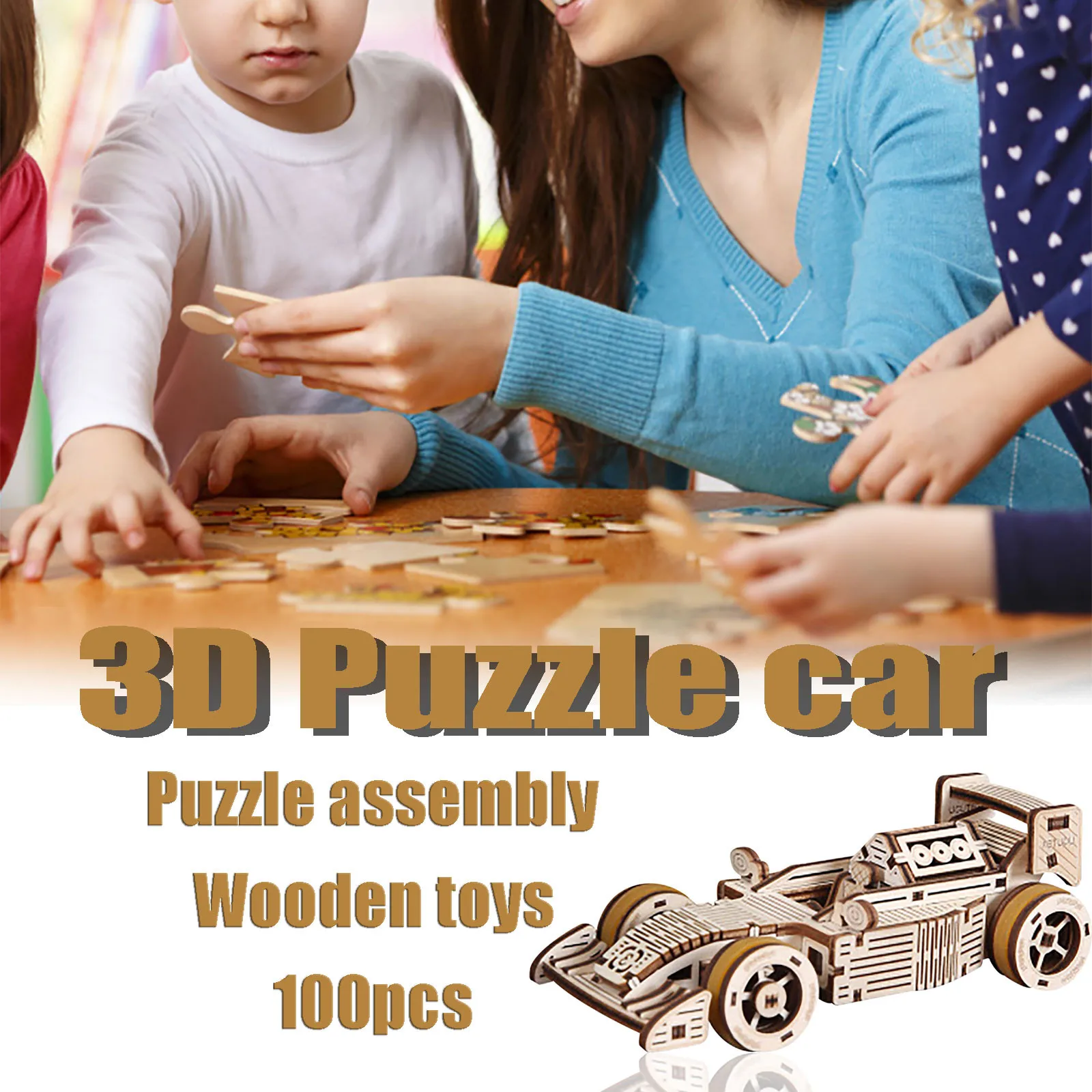 

Wooden Puzzle Game Toy Building Block Puzzle Hight Quality Puzzle Toy Adult Children Happy And Interesting Gift