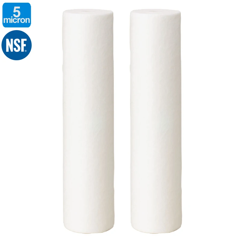 

4.5" x 20" Polypropylene Water Filter DGD-5005-20 Dual Gradient Density Filter 50 to 5 micron for Water Purifier