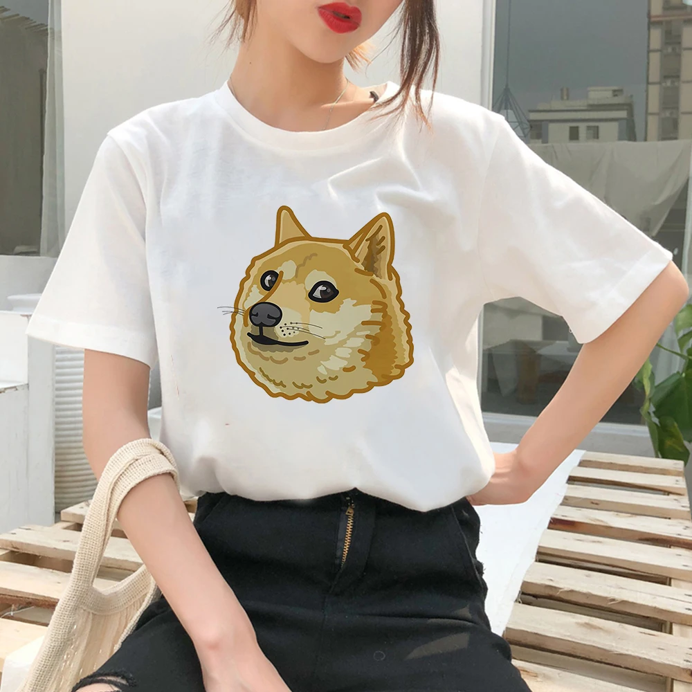 

Cute Dog Fashion Printed T Shirts Wear Funny Dog Graphic Printed Sloth-Shirt Street Family Look Plus Size women Tshirt Summer