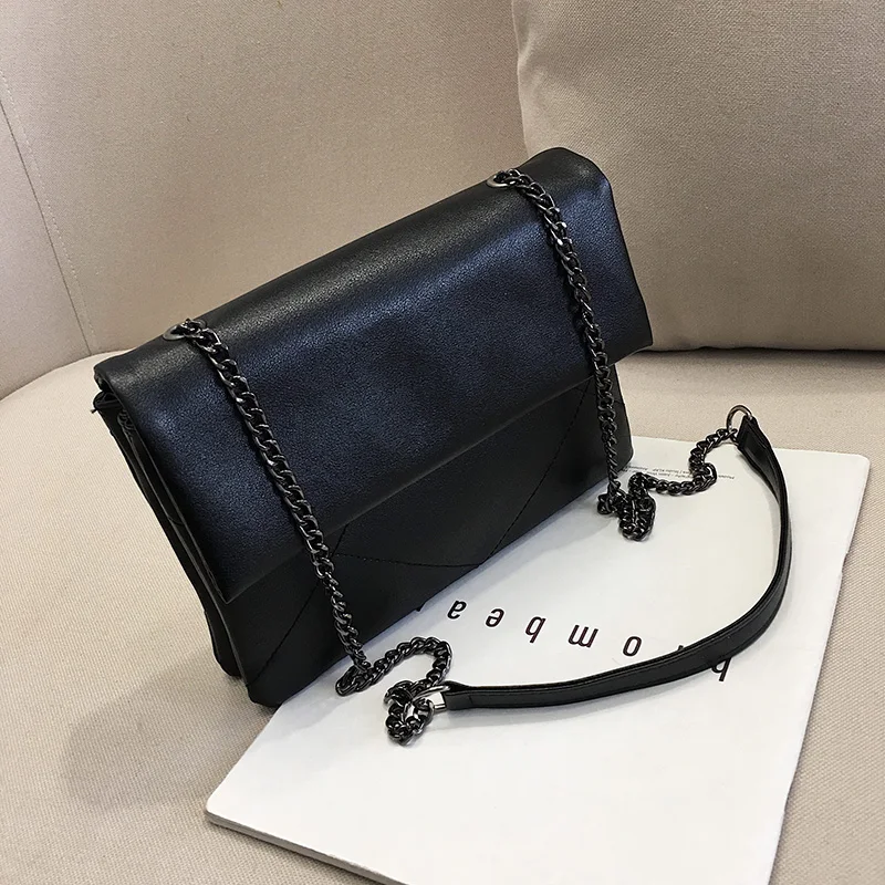

OLSITTI Leather Women's Handbags Fashion Casual Shoulder Messenger Bags for Women 2020 New Concise Ladies Crossbody Bag Clutches