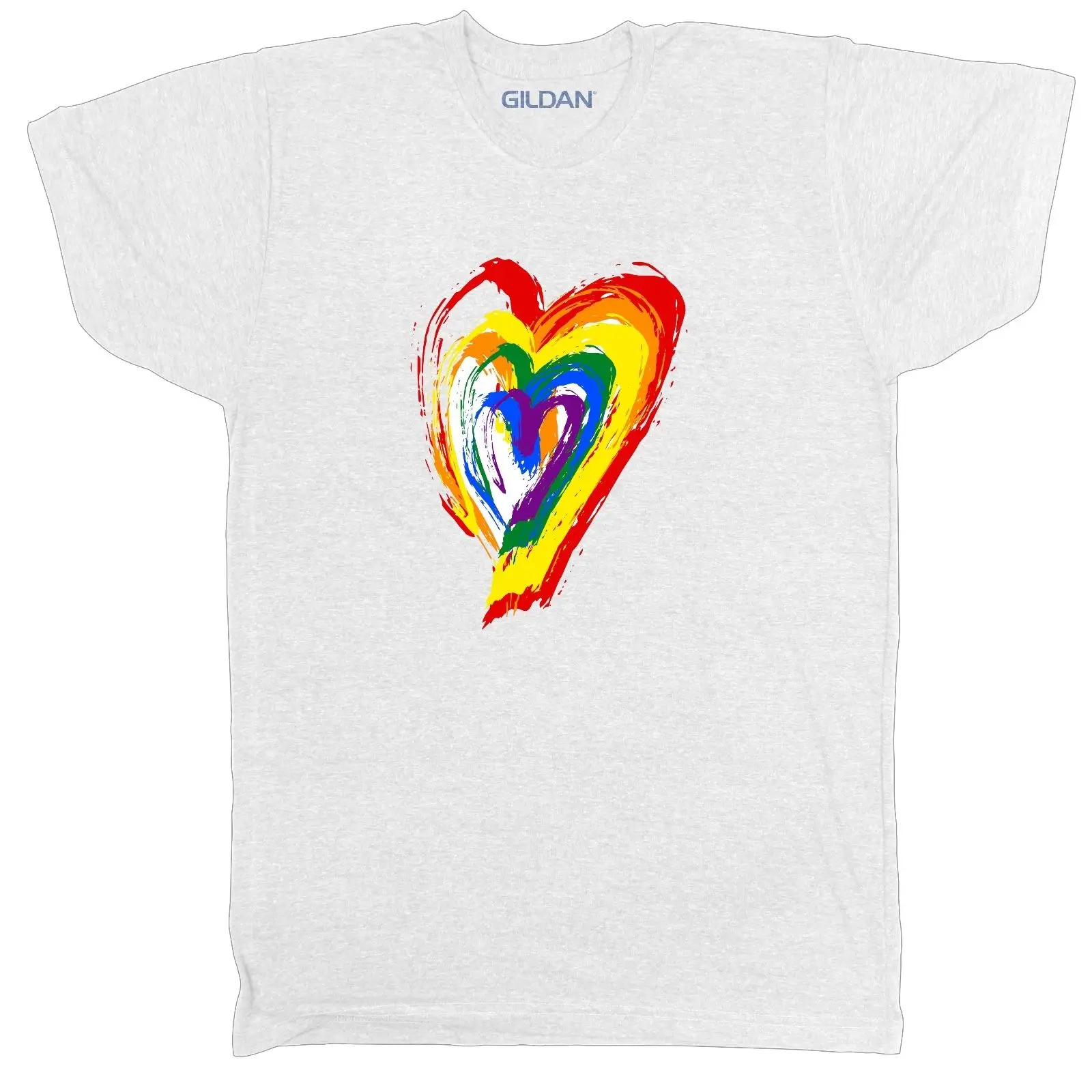 Gay Pride/мужская футболка мужская ЛГБТ Фестивальная прямая Би Сексуальная с сердцем
