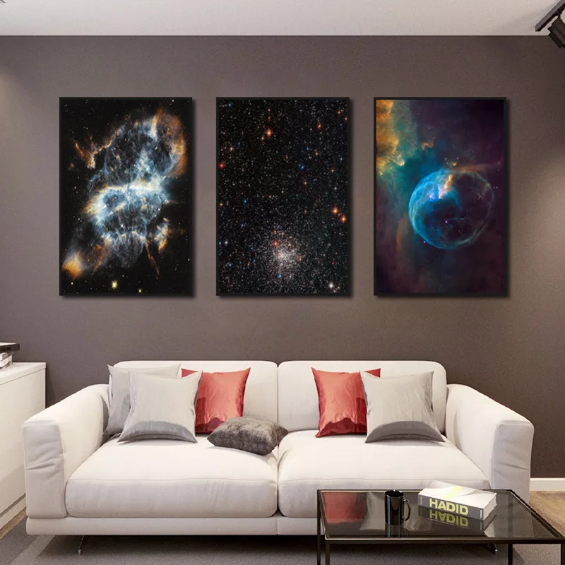 Настенное Изображение звездного неба Вселенная Млечный Путь Туманность