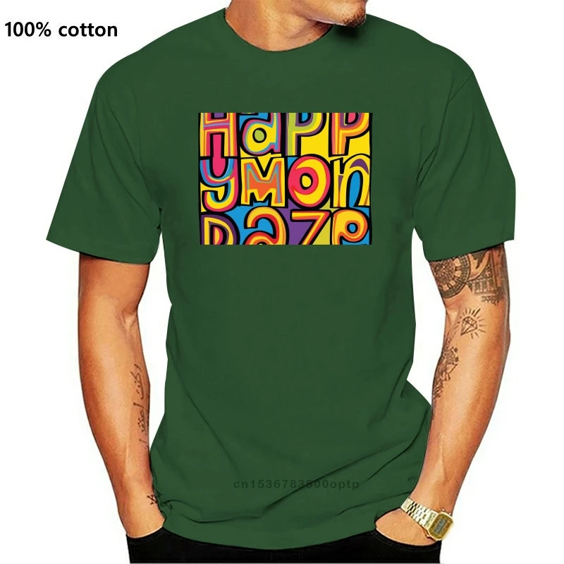 

Happy Mondays T-shirt For Men Plus Size Cotton Team Tee Shirt 4XL 5XL 6XL Camiseta