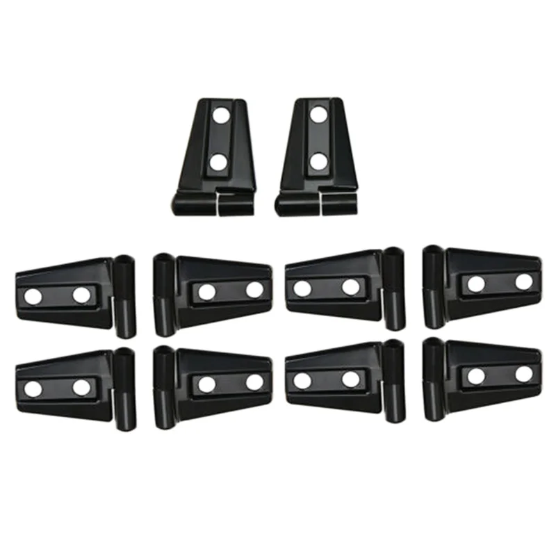 10X бленда и Накладка для дверных петель 2007 2017 Jeep Wrangler Jk Jku автомобильные