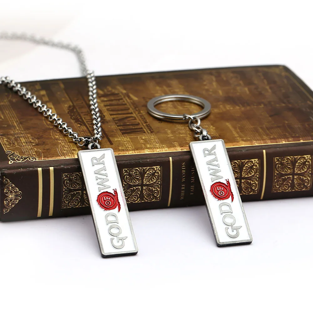 Брелок для ключей из игры Бог войны брелки Левиафан держатель Kratos Guardian подвеска