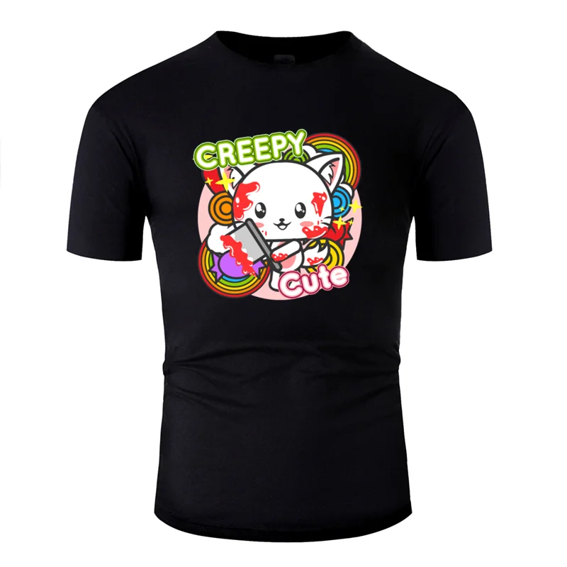 Дышащий жуткий милый кот пастельный Готический Аниме Костюм для Хэллоуина