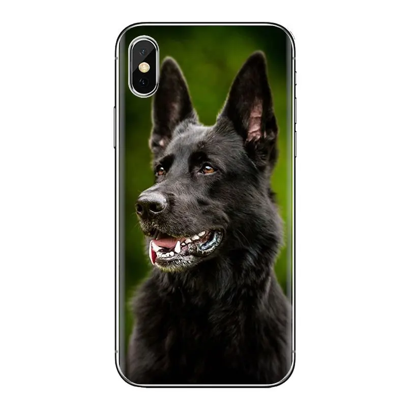 Прозрачный мягкий чехол для iPod Touch Apple iPhone 4 4s 5 5S SE 5C 6 6S 7 8 X XR XS Plus MAX немецкая овчарка