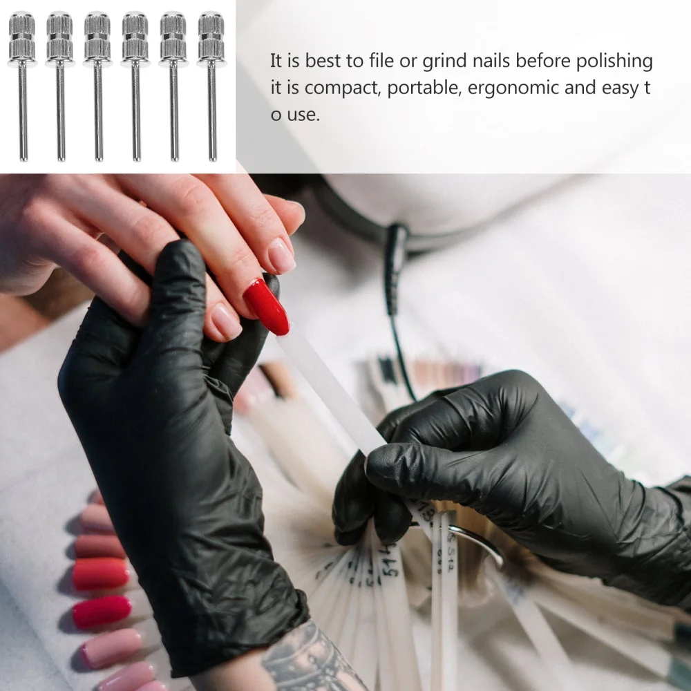 

20pcs Nail Drill Bits Cuticle Manicure Drill Bit Carbide Electric Drill Bit