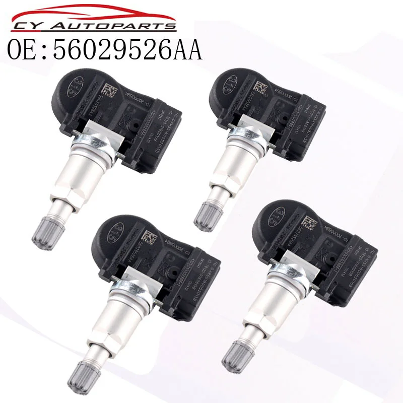 4 шт. новые TPMS шины датчики давления воздуха для Mopar Dodge Jeep 56029526AA | Автомобили и