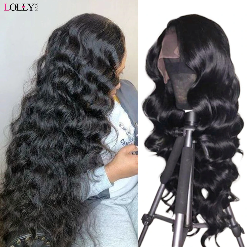 Парик с волнистым кружевом парики из малазийских человеческих волос прозрачные