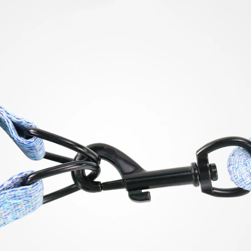 Поводок из полиэстера для собак воздухопроницаемая регулируемая ручка